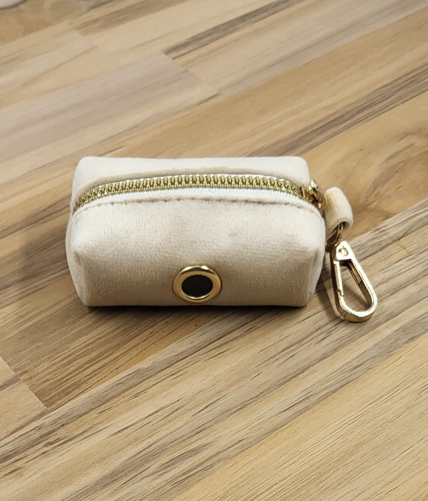 Dog Poo Bag Carry Case beige