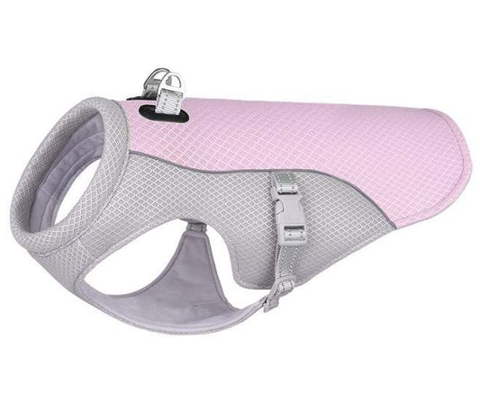 Cool Harness Coat for Dogs (Pink)