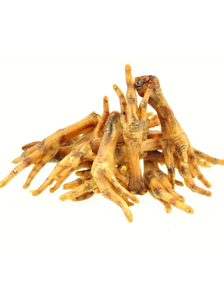 Chicken Feet Dried  in a bag Dog treat