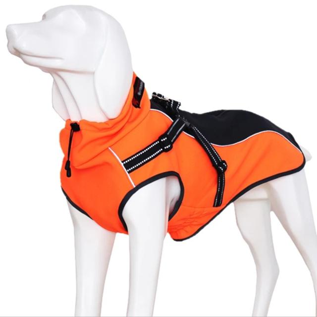 Dual Purpose Harness Rain Coat